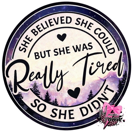 She believed she could-2