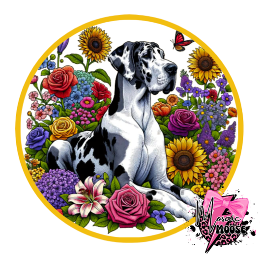 Great Dane Flowers