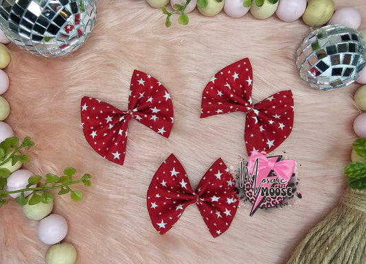 Red w/ white stars